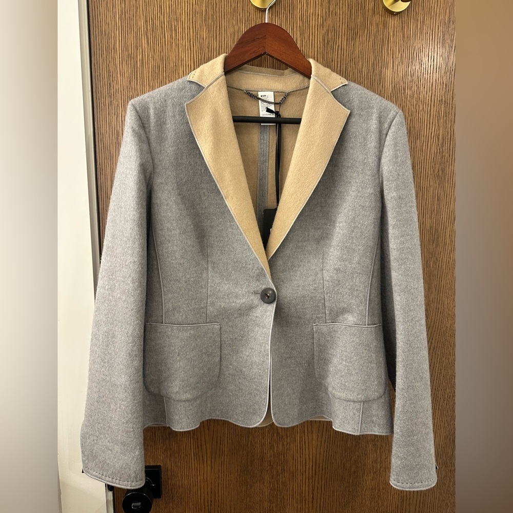 Les Copains Wool and Angora Blazer